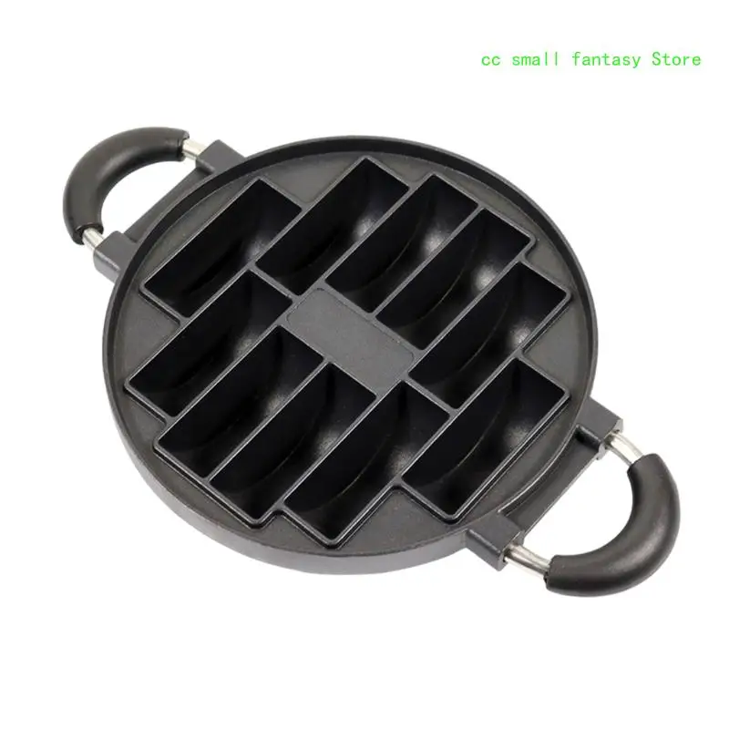 

R3MA Cooking Cake Pans for Dessert Lover Multifunctional 10 Hole Cake Molds Cooking Pans for Dessert Making Enthusiasts