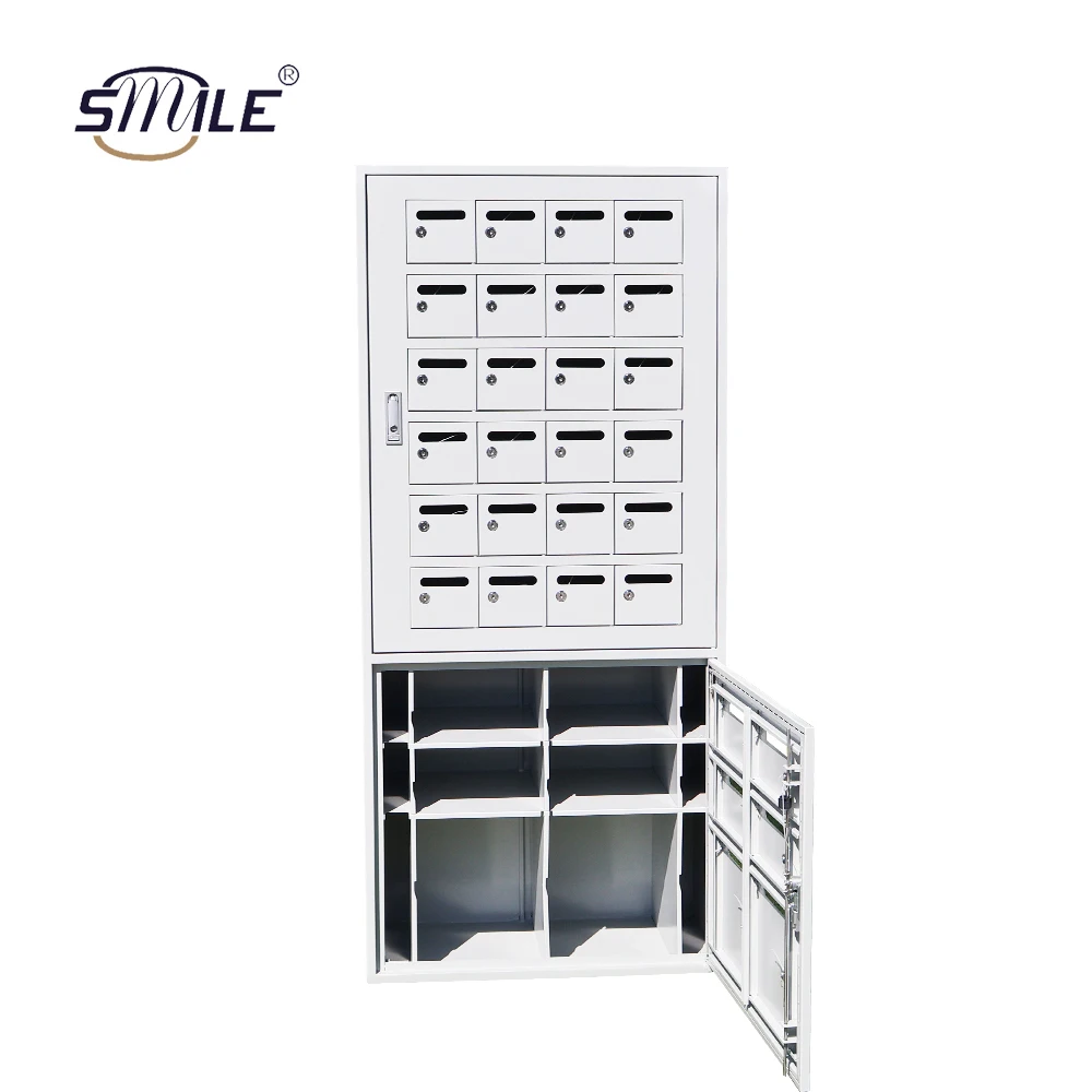 

CHNSMILE Custom 36 Door Steel Multi-Door Commercial Apartment Mailbox Post Box Cluster Mailbox Lockable Letter Box