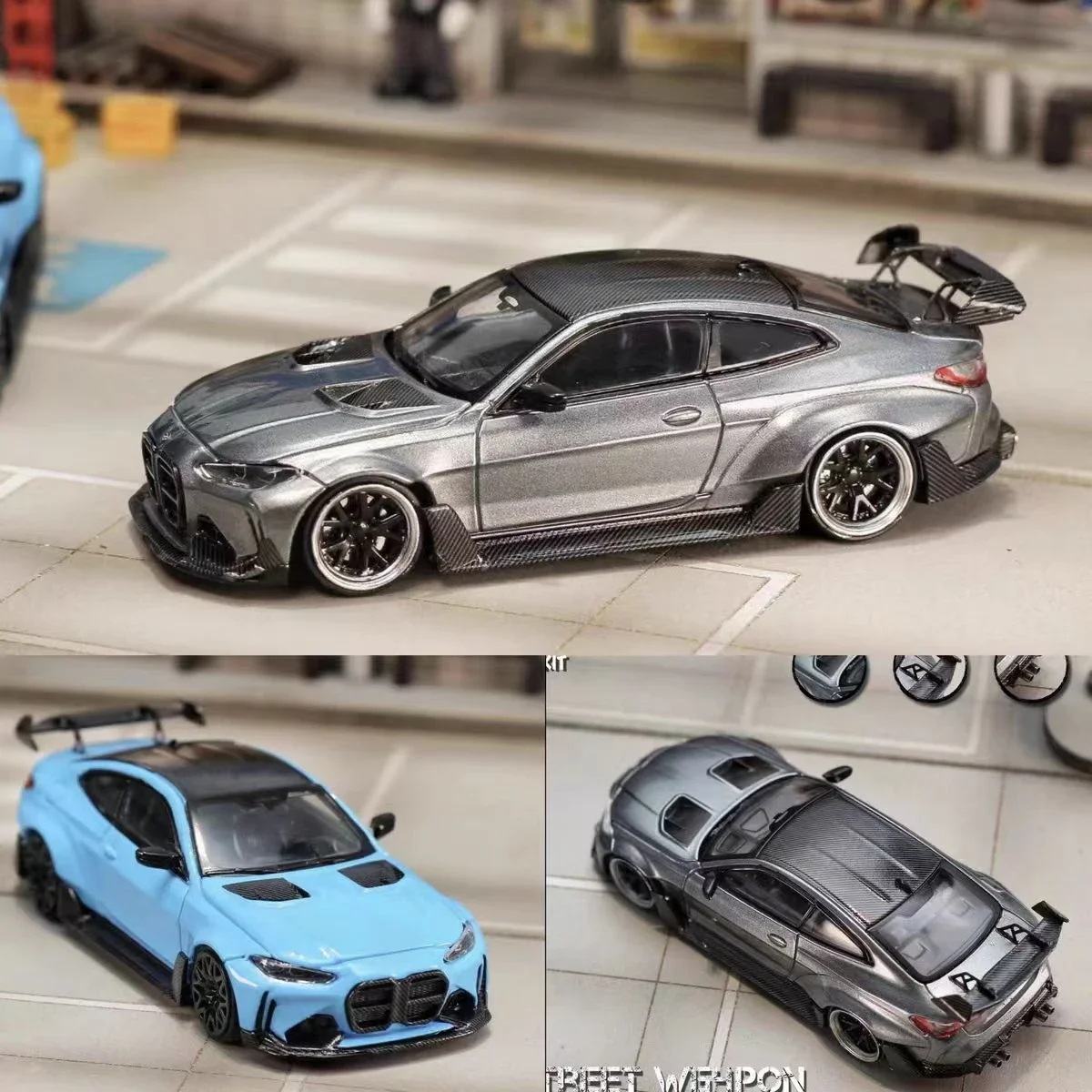 SW 1:64 G82 M4 ADRO BODY KIT Alloy Car Street