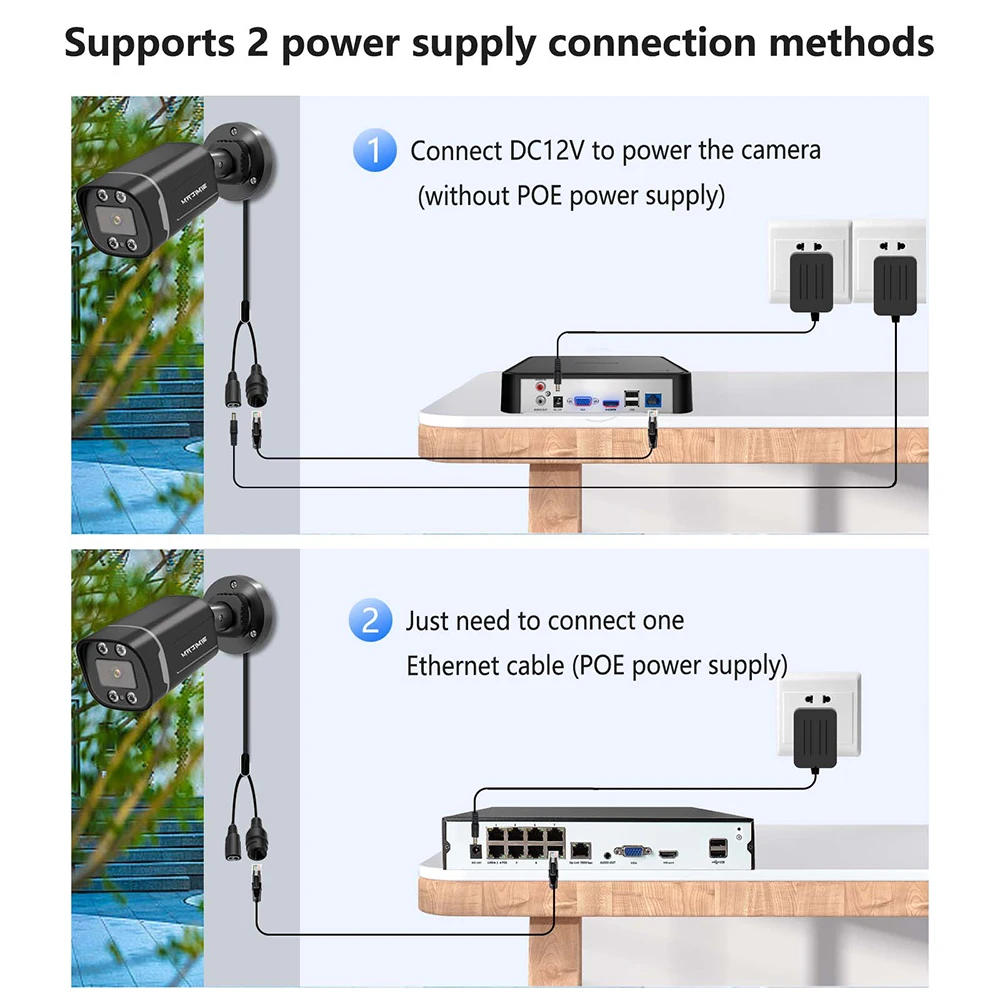 4k poe câmera de segurança ao ar livre indoor 4mp/5mp/8mp áudio visão noturna à prova dwaterproof água bala vigilância cctv câmera ip onvif para nvr