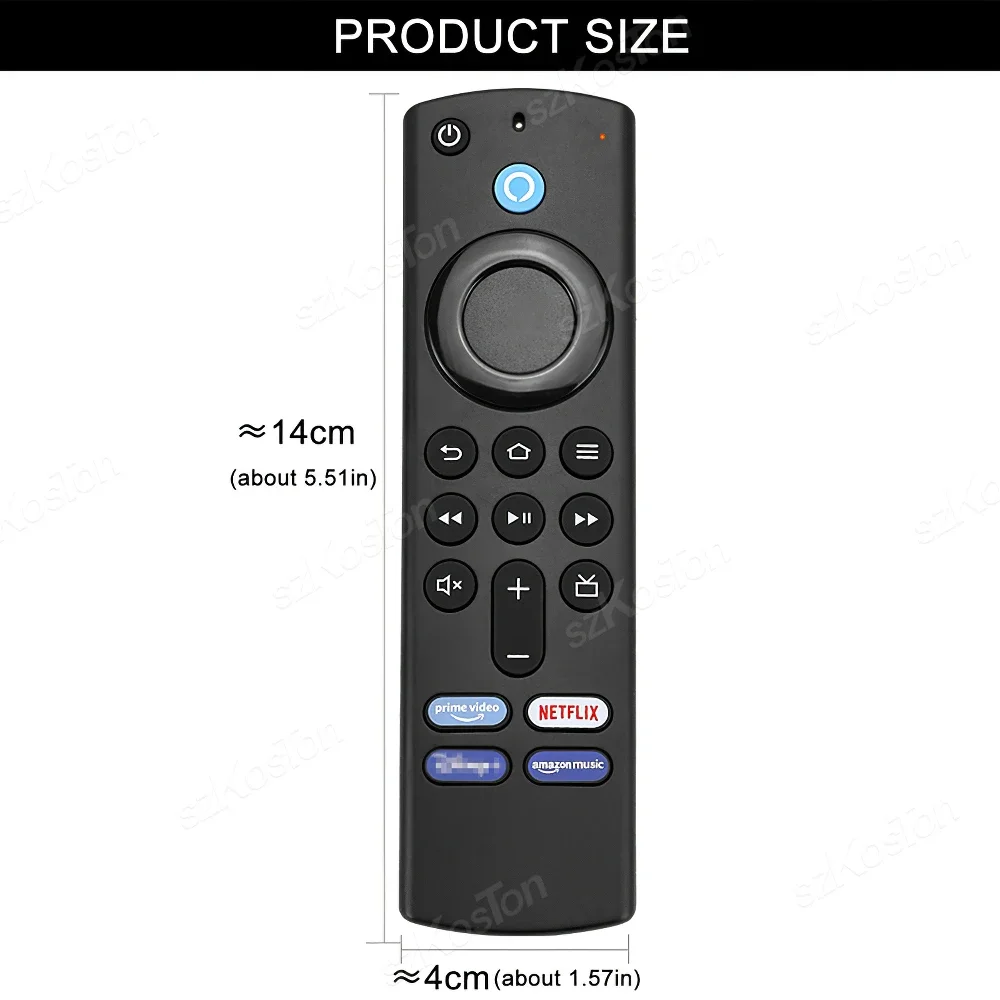 Sostituzione del telecomando vocale L5B83G per Fire TV Stick 4K MAX 3rd Gen / Cube 1st 2nd Gen / Stick Lite Smart Home Appliance