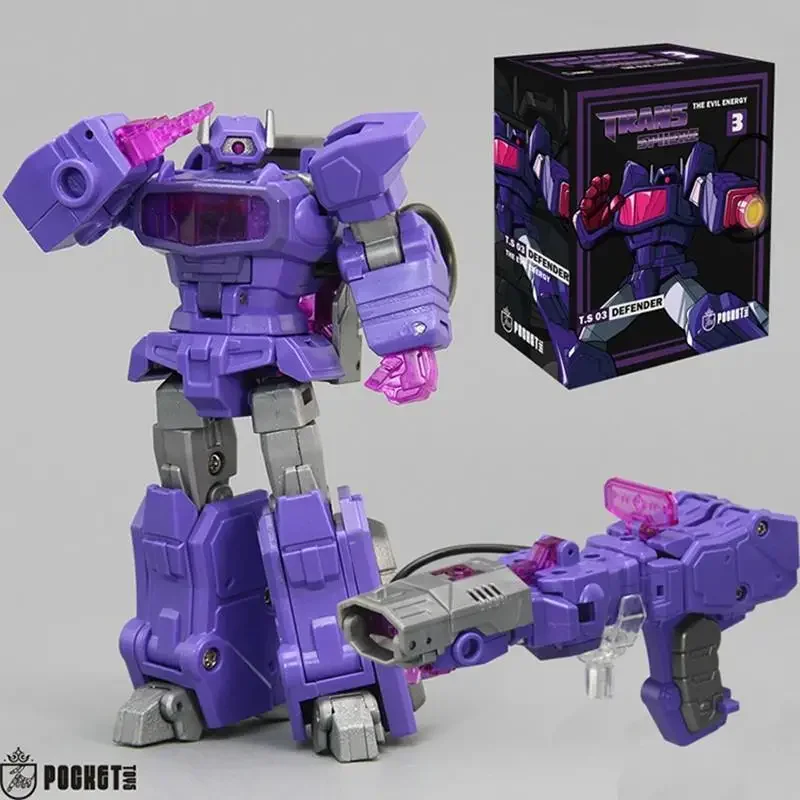 In Stock Transformation Pocket Toys PT-03 Shockwave PT-04