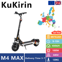 Kukirin M4 Max 800W Motor 48V 18.2AH Electric Scooter, Speed 45KM/H, Range 64km, 10-inch Tire E-Scooter