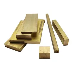 Brass Square Bars Brass Cubes Brass Plate Flat Bar Many Sizes For Choice 100mm To 1m Long