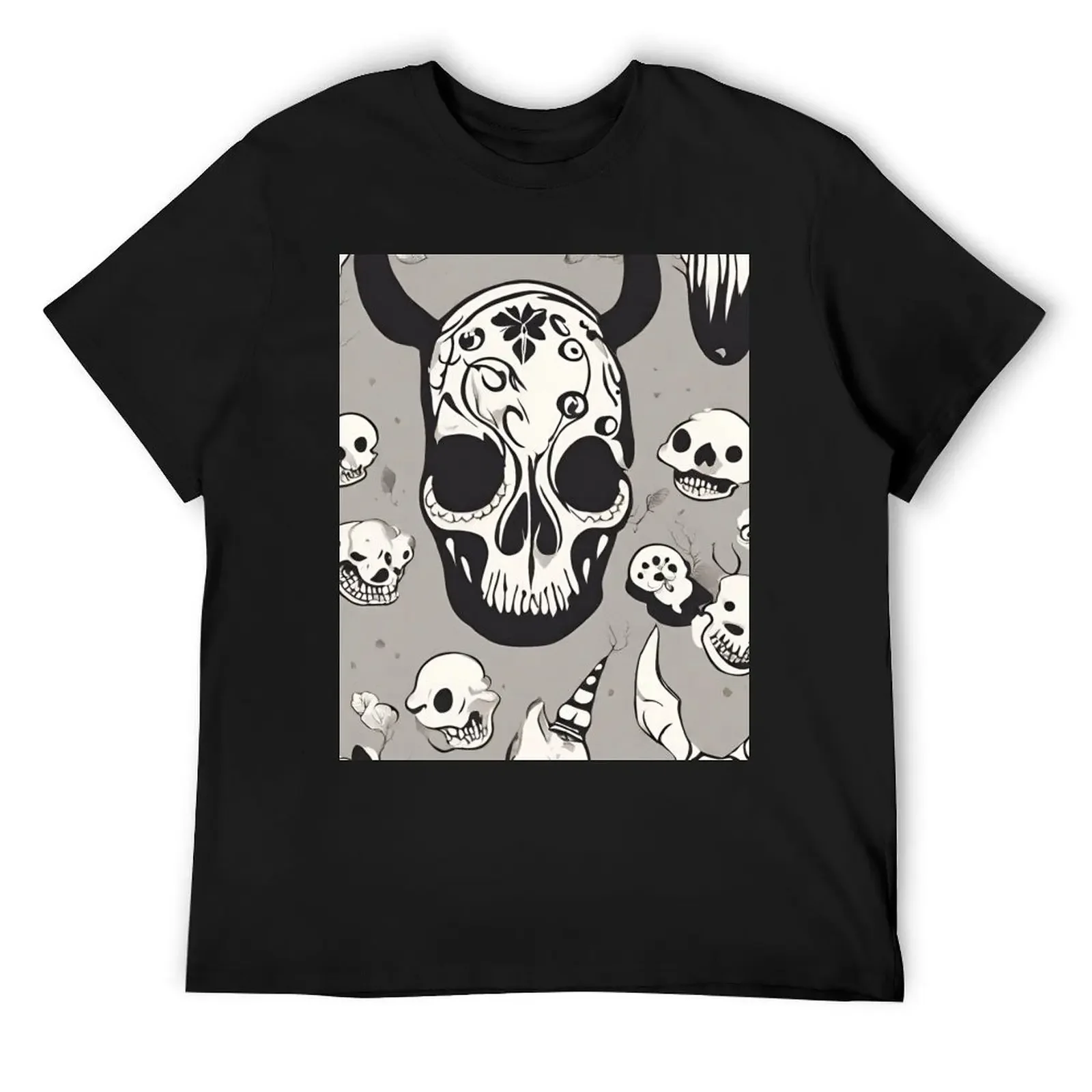 

Animal Skull T-Shirt valentines boutique clothes summer clothes customs design your own mens big and tall t shirts