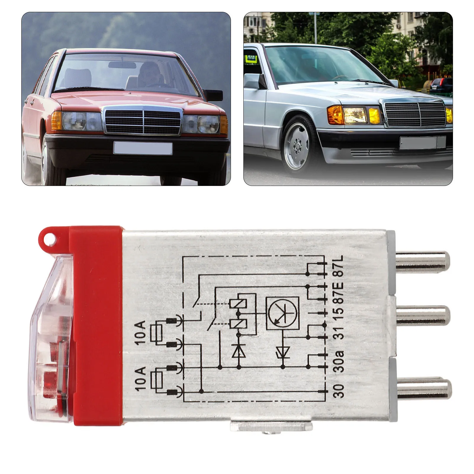 

Overload Protection Relay Stable Performance Wear Resistant 2015403745 For R107 R129 W124 W126 W201
