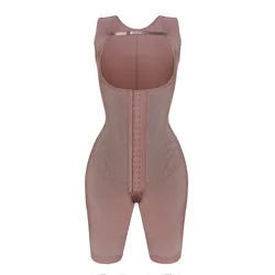 Fajas Shapewear  Compression Fabric Abdominal Control Corset Adjustable Shoulder Clasps Buttock ​Lift System Bodysuit