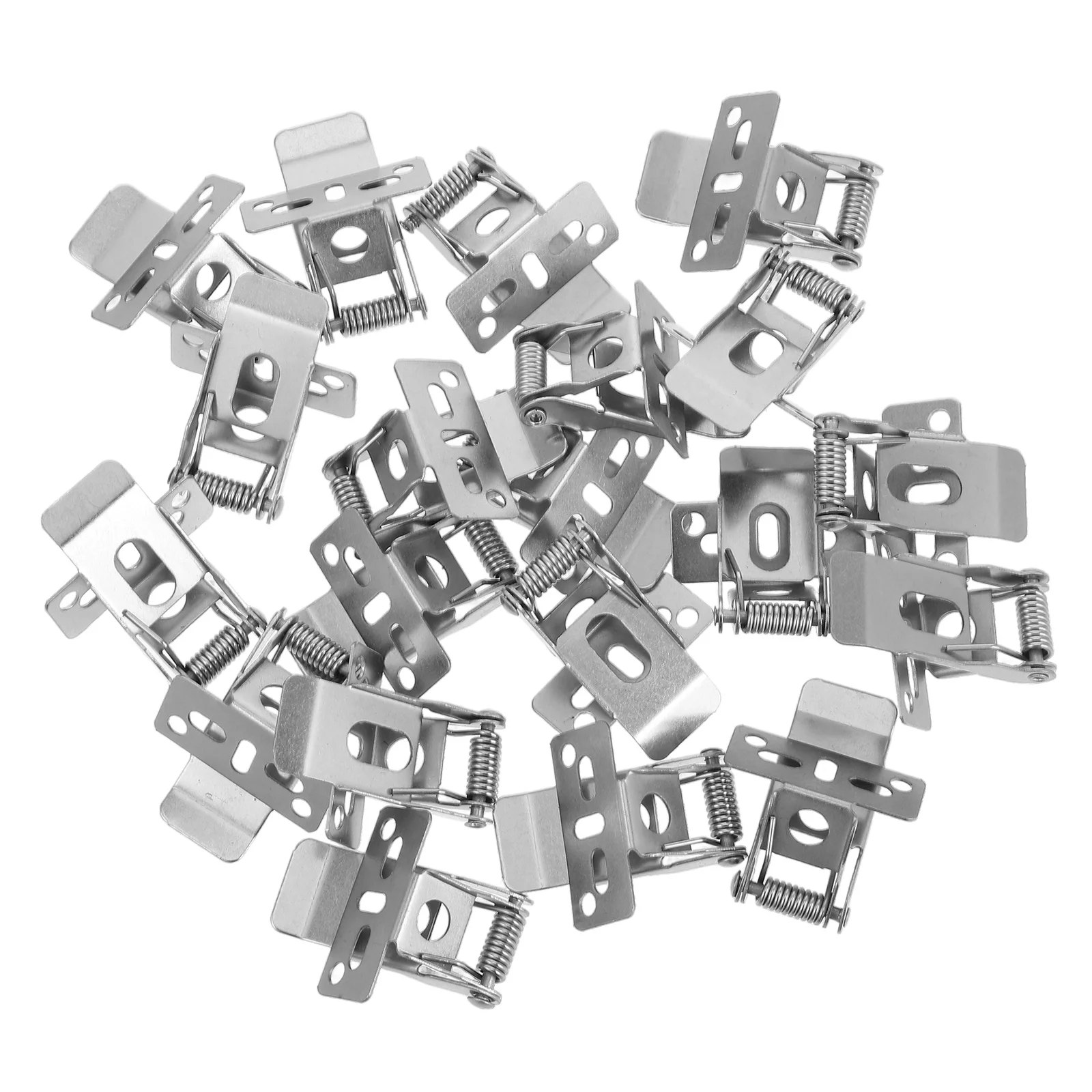 20pcs Spring Clip For Panel Securing Clips Universal Led Downlight Mounting Clips Flush Mount Light Fixtures