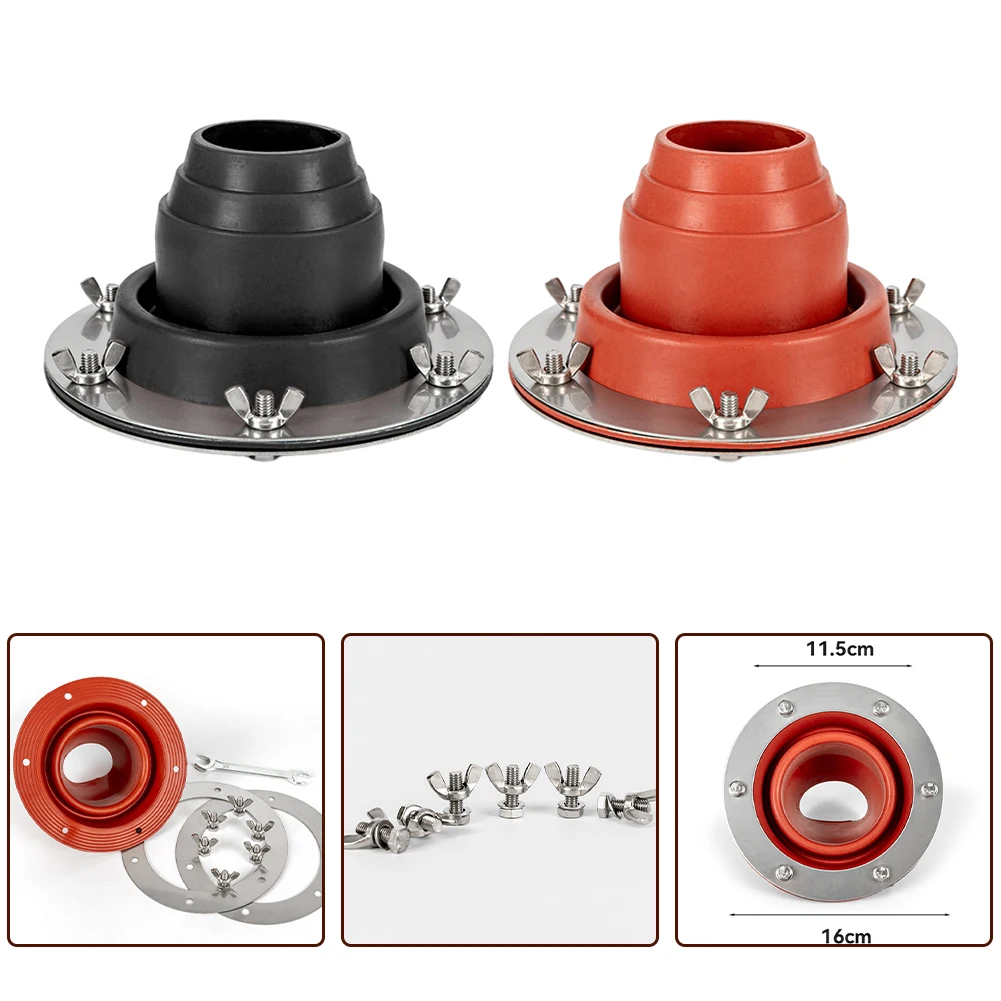 

Крышка дымохода, комплект дымохода, палатка, комплект дымохода, полезная, простая в использовании, мигающая дымоход для юрта, палатка-колокольчик для уличной печи