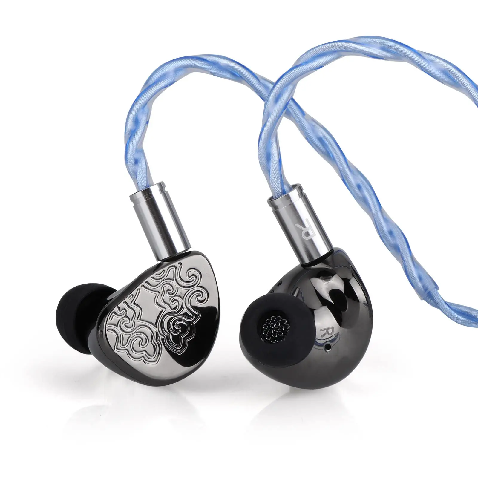 

TANGZU x HBB Wu HeyDay HiFi Upgraded 14.5mm Planar Driver IEM Earphone with 5-Axis CNC Aluminum Shell, Detachable 3-in-1 Cable