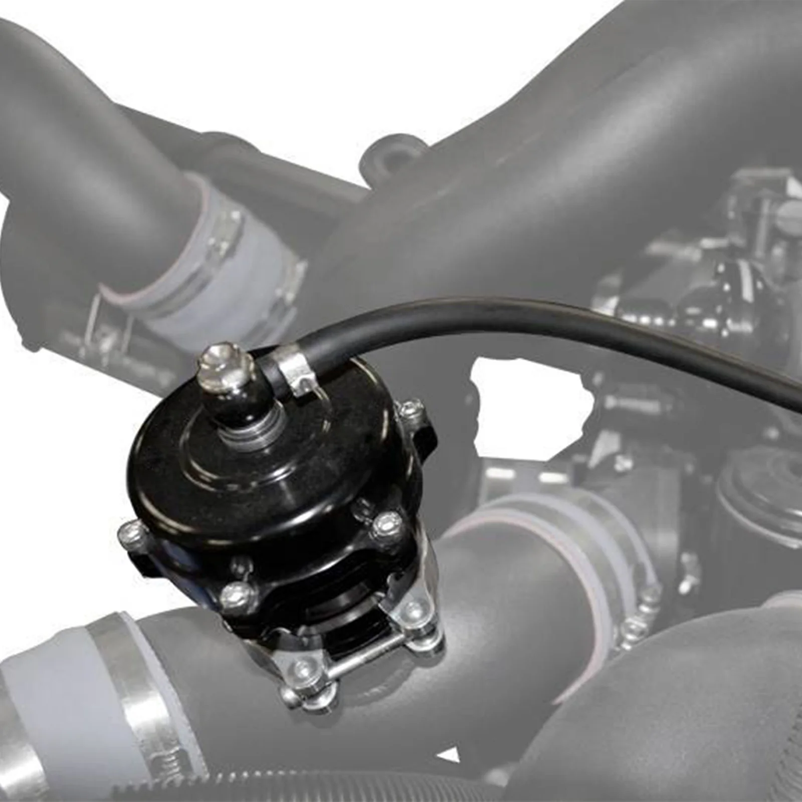 50mm CNC Machined Billet Aluminum Body Q-series Blow-off Valve With V-Band Clamp Turbo Charger Bov Dump Valve