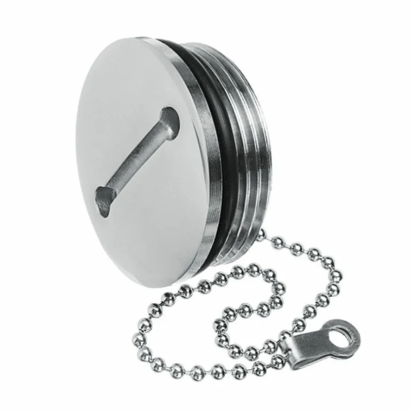 NEW 38/50MM Stainless Steel Belt Chain Fuel Tank Cap/Gas Station Accessories Marine Hardware Accessories 1PC