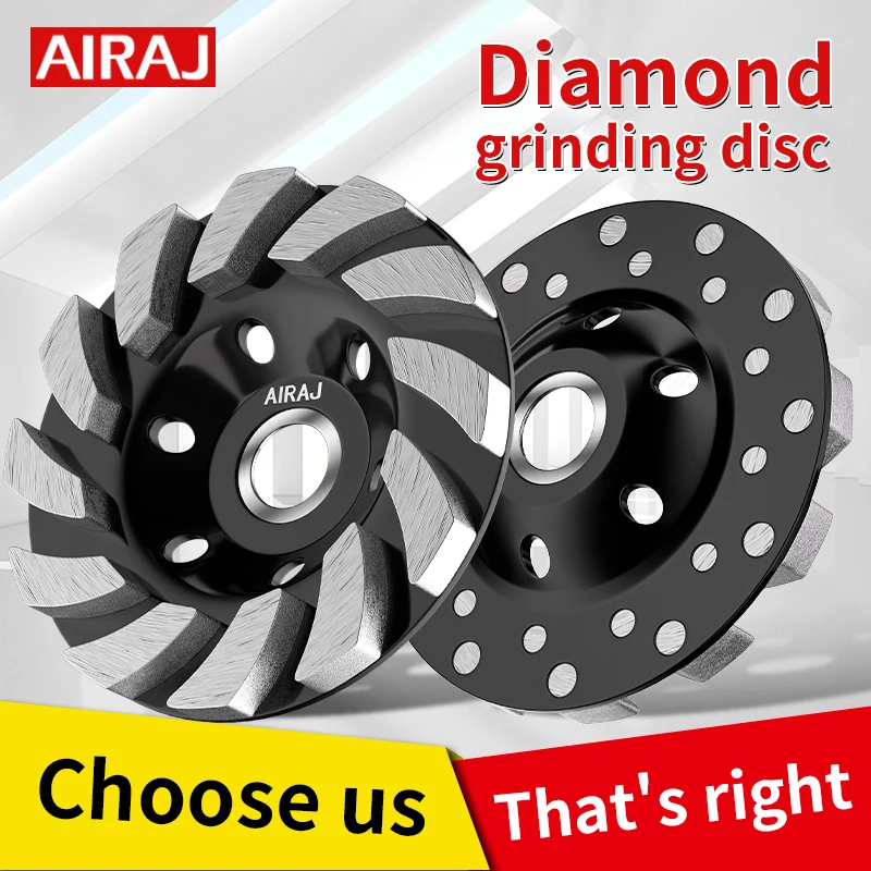 2/3/5ps Diamond Grinding Disc Abrasive Cup Wheel Wear Resistant Marble Polishing Concrete Cement Angle Grinding Machine Disc