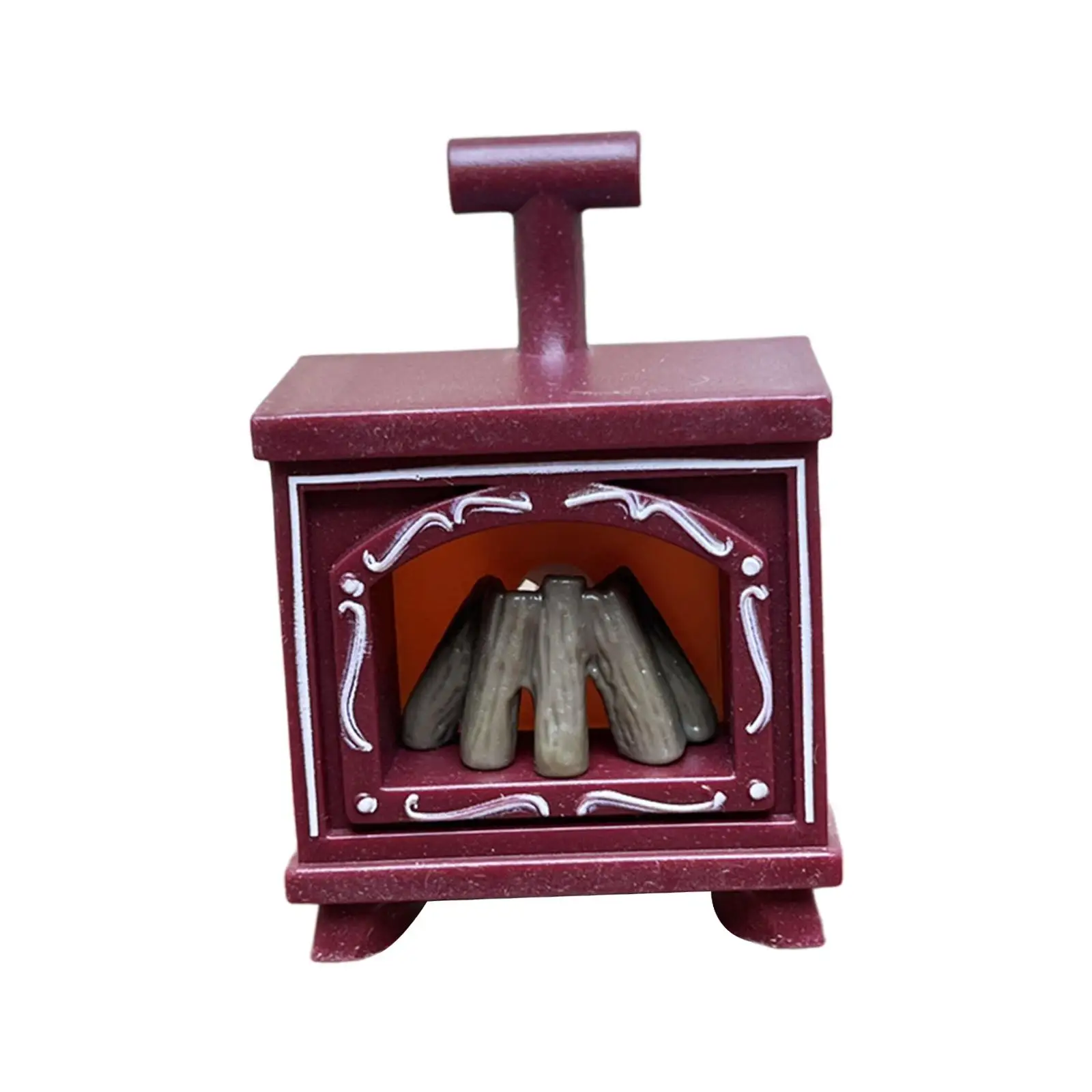 1:12 Scale Dollhouse Fireplace Doll House Decor Multiuse Dollhouse Furniture