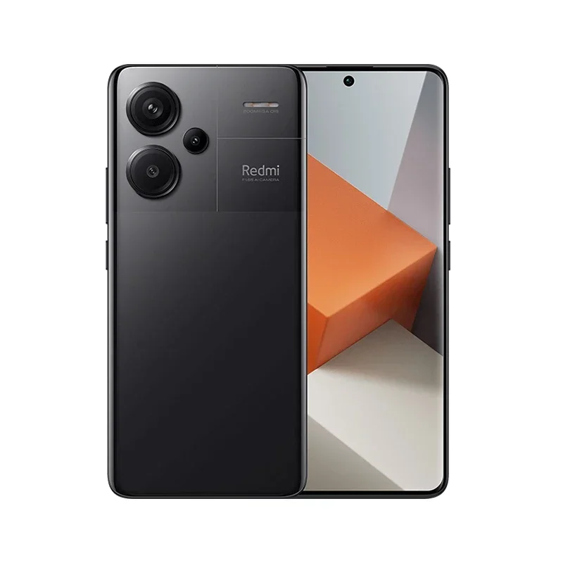 Global ROM Xiaomi Redmi Note 13 Pro Plus Smartphone-Abmessung 7200-Ultra 200 MP Kamera 120 W Schnellladung 120 Hz 1,5 K Display IP68