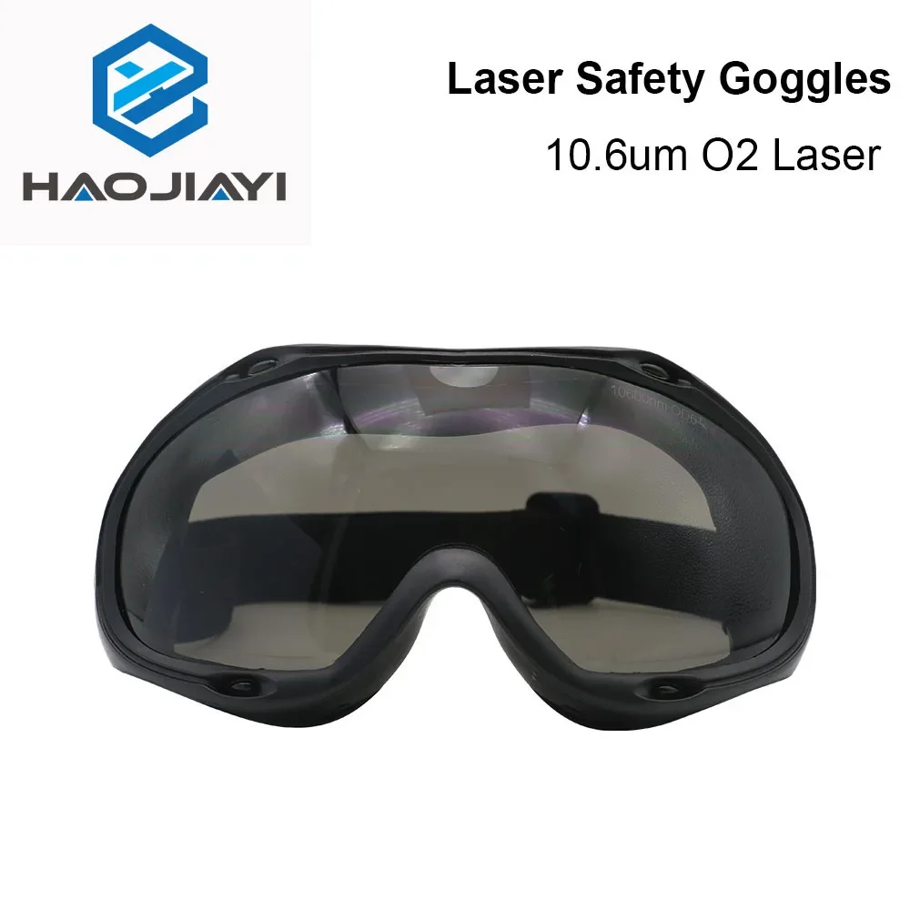 HAOJIAYI CO2 Laser Safety Eyewear, OD6+ 10.6μm 10600nm Style F Protective Goggles for Industrial Use