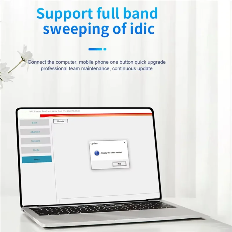 

AC56-X7 RFID смарт-чип NFC декодер Дубликатор считыватель писатель + 5XCUID-карта + 5XUID брелок 125 кГц 13,56 МГц бейдж клонирование карты