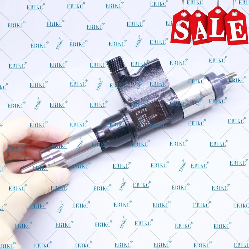 ERIKC 095000-5502 Common Rail Injector Nozzle  Oem 8-97367552-1 8-97367552-2 8-97367552-3 8-97367552 for ISUZU 4HL1 6HL1