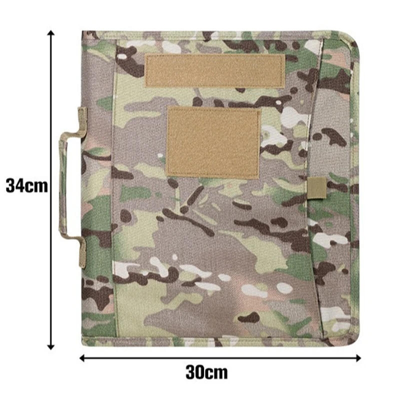 Raccoglitore ad anelli per padfolio da esterno Custodia protettiva per notebook tattico A4 Custodia protettiva per notebook Forniture di cancelleria per caccia impermeabile