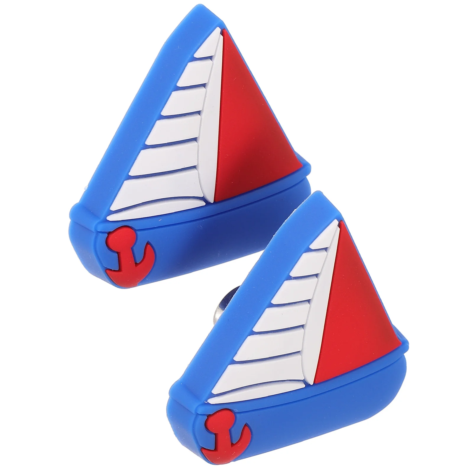 

2pcs Sailboat Shape Cabinet Handle Plastic Door Pull Handle Replacement Durable Home Decoration Bedroom s Room niture