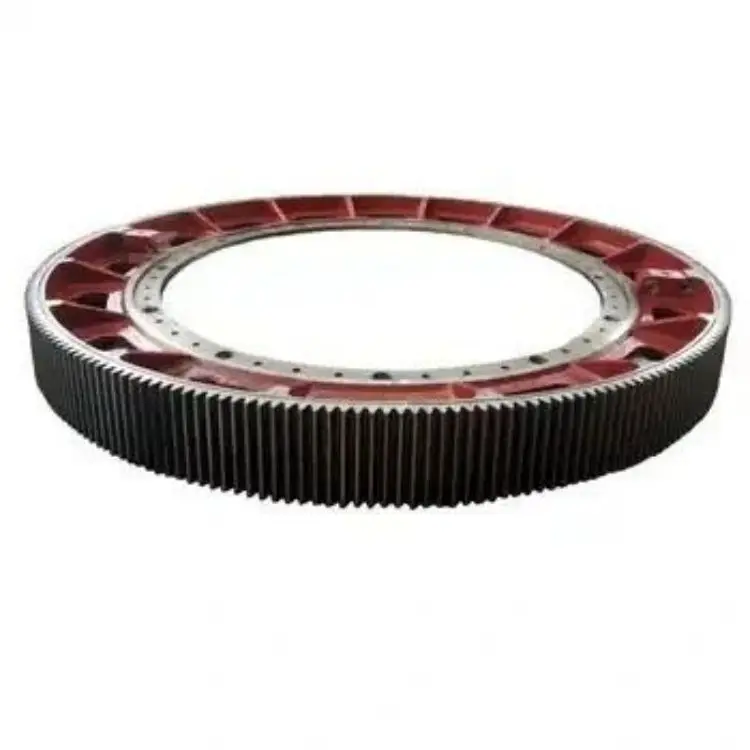 Lin Yao Factory Large-scale Casting Durable 4140 Rotary Gear for Mining Machinery