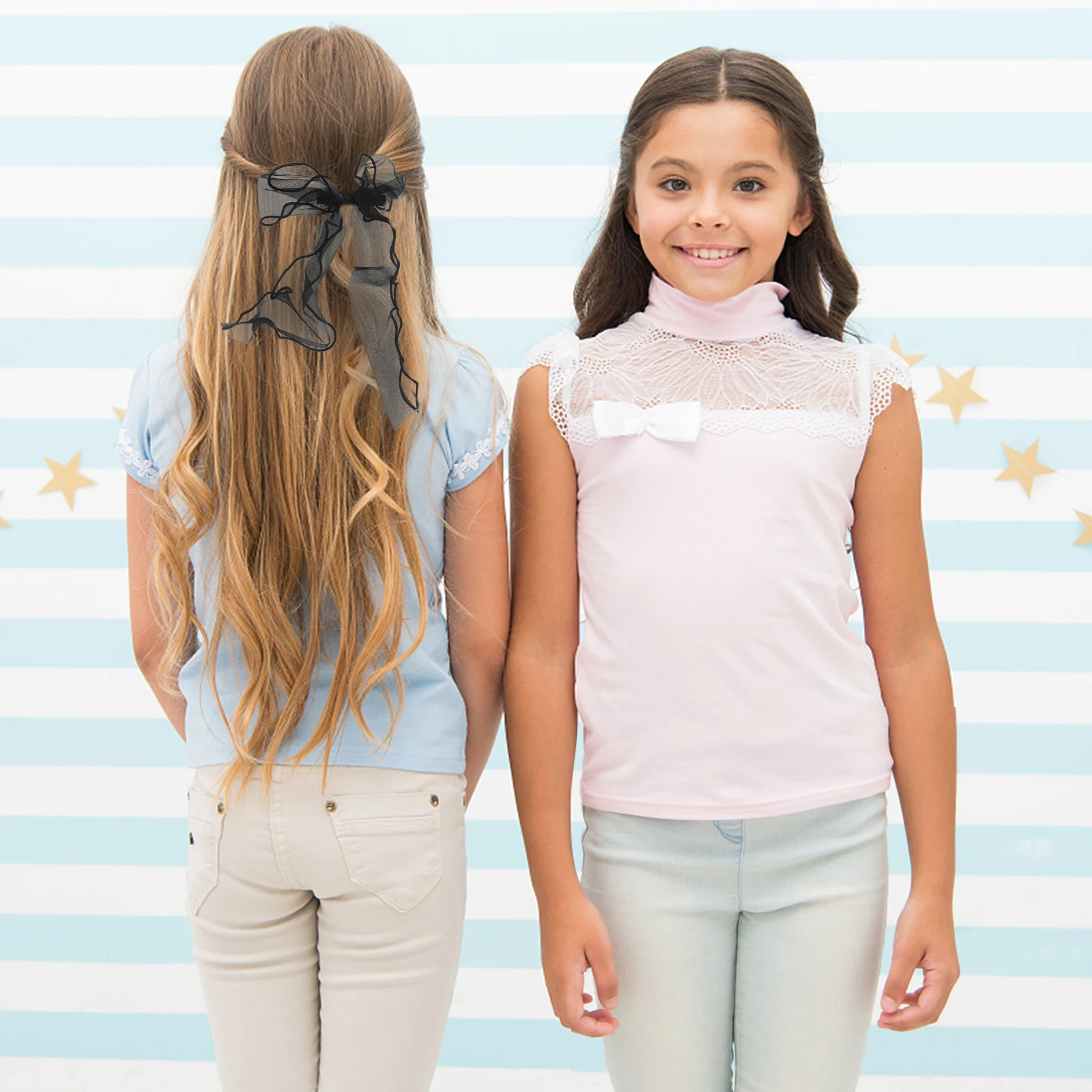 

Duck Bill Clip Ribbon Hair Accessories Braid Bridesmaid Stylish Practical Wedding Party Daily Life Elegant Appearance