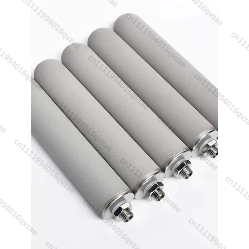 Metal Powder Sintered Titanium Rod Filter Element for Flue Gas, Dust and Steam Filtration, 316L Stainless Steel