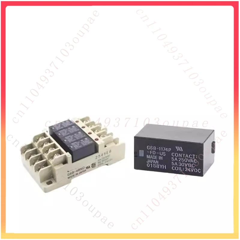 FOR Omron Terminal Relay Module G6B-47BND G6B-4BND Base G6D-F4B 24VDC1174P view 3