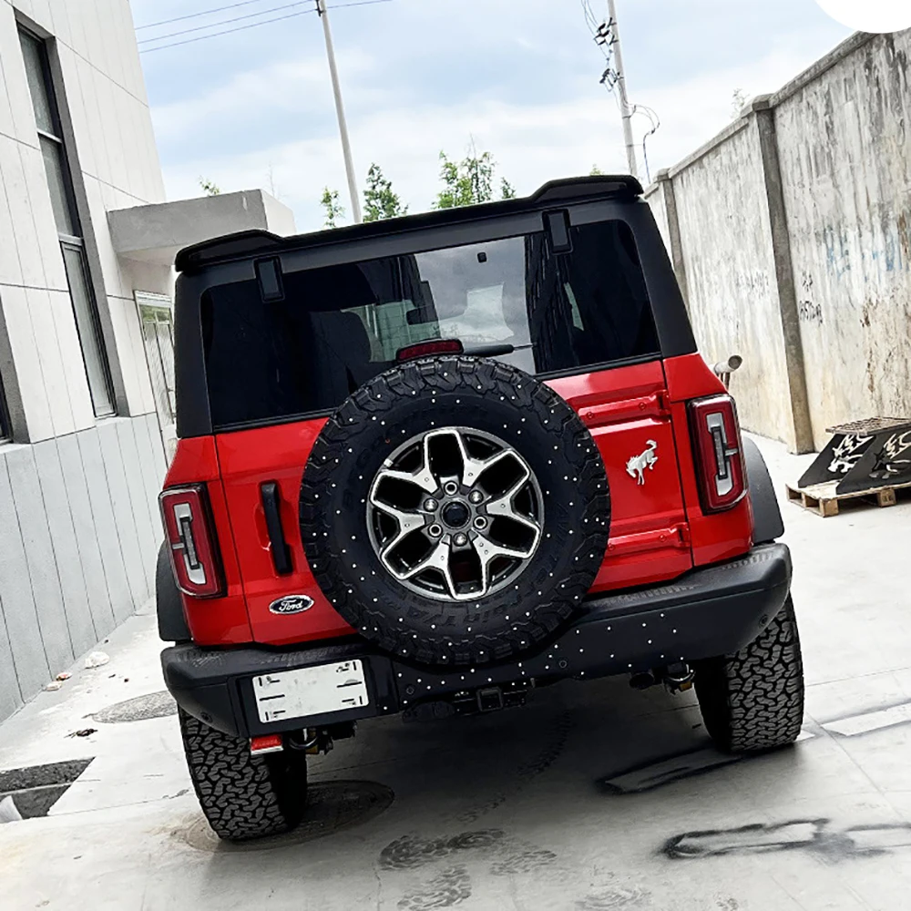 Car Roof Rear Spoiler Wing Trunk Tail Replacement  ABS Material with Good Quality Fit for  Bronco 2021 2022 2023
