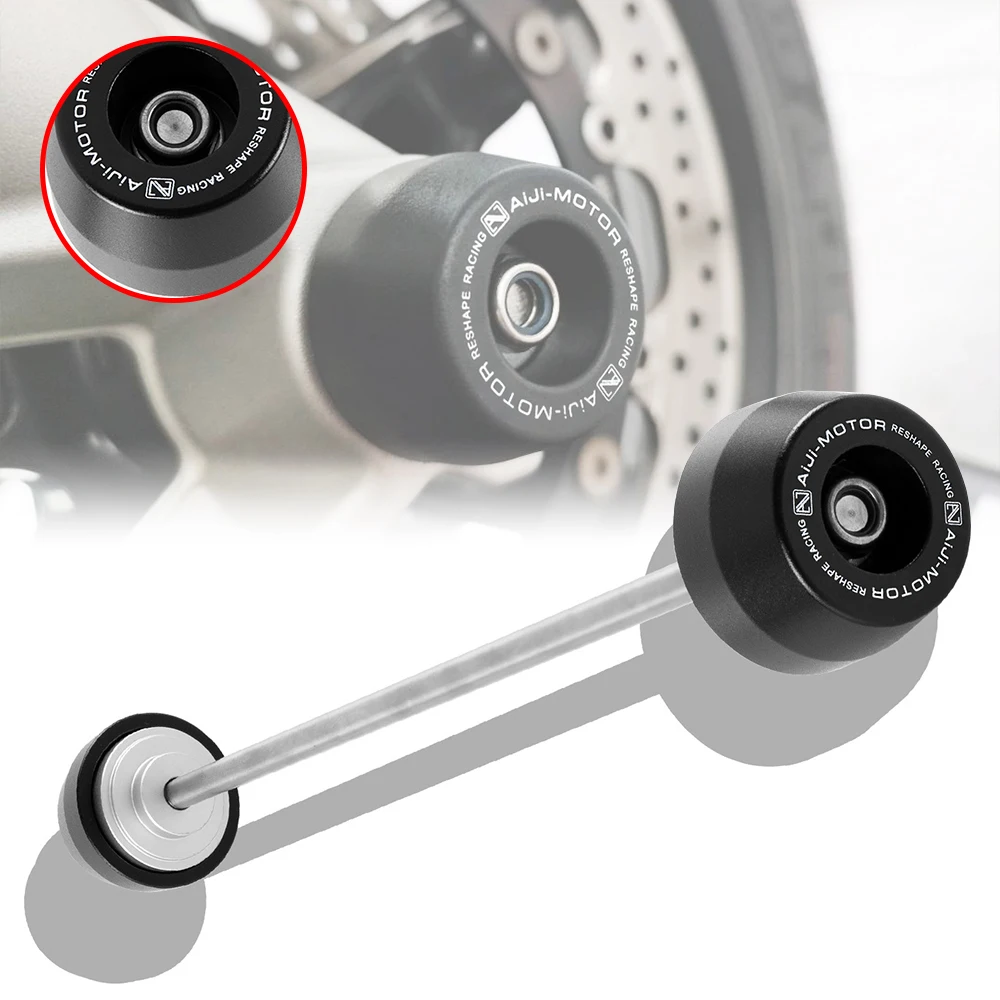 

Motorcycle Front Axle Sliders For BMW RnineT Rninet Pure Rninet Scrambler R1200R R1250R