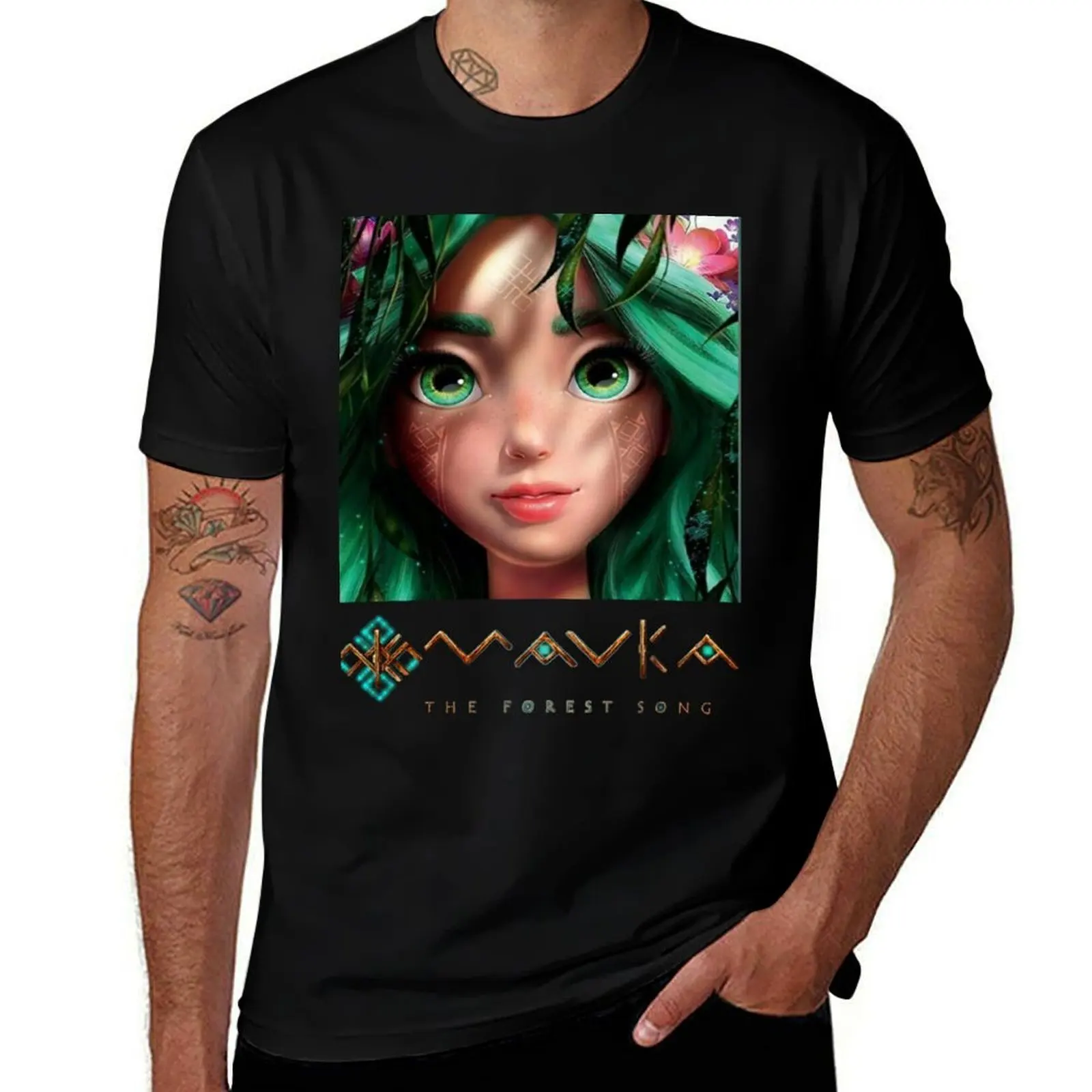

Mavka The Forest Song T-Shirt man t shirt cotton t shirt for man T-Shirt