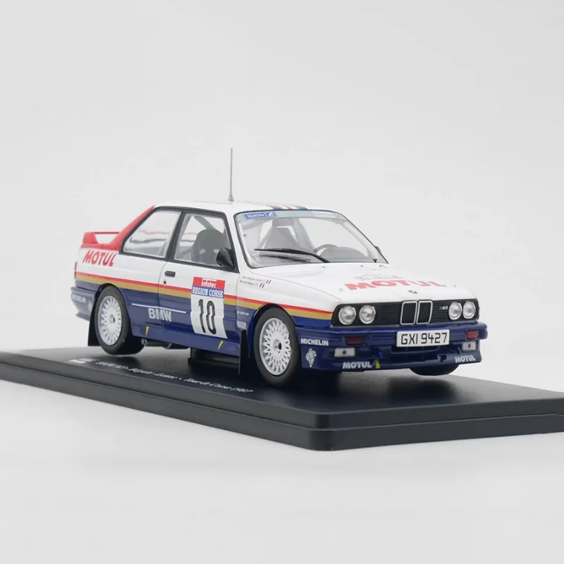 

IXO Diecast 1:24 Scale Alloy M3 WRC 1987 Rally Car Model Finished Product Simulation Toy Collection Gift Static Model