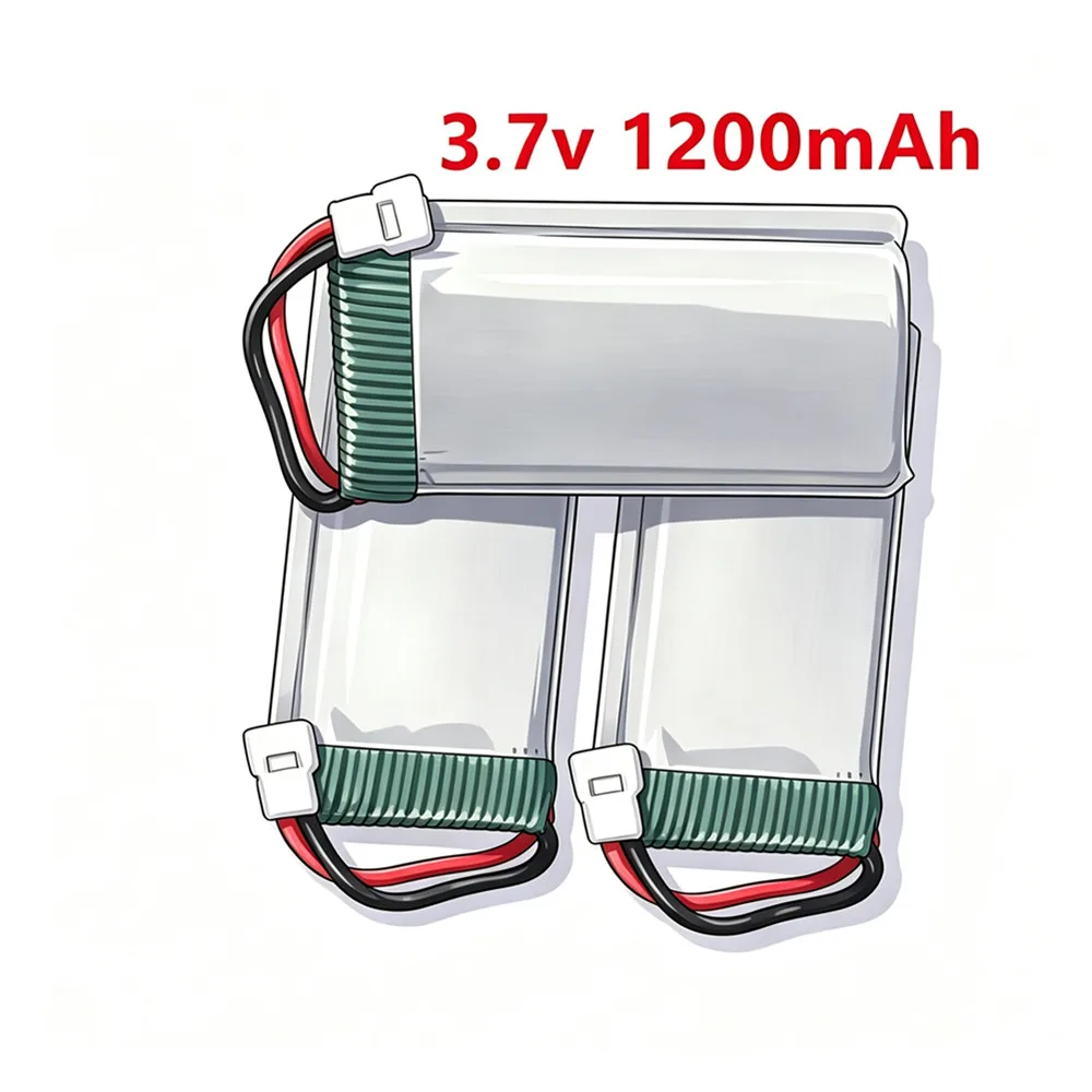 with XH2.54 Plug 3.7v 1200mAh Rechargeable Battery for SYMA X5SW X5 X5S X5C M18 H5P KY601S 903052 3.7v Lipo Battery