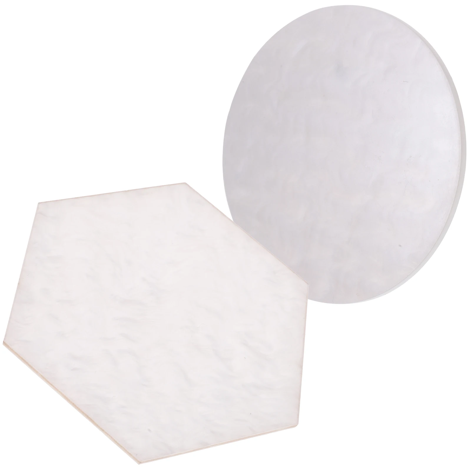 

2 Pcs Palette Display Board Nail Mixing for Nails Color Tray Painting Resin Cup Pigment