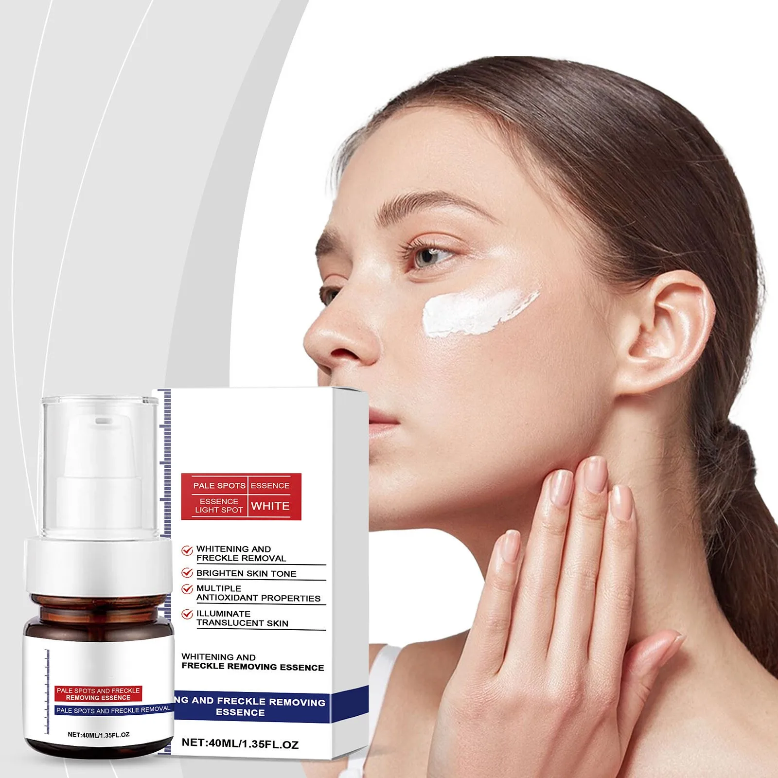 

Serum Cream And Removing Serum Cream Dark RMover For Face