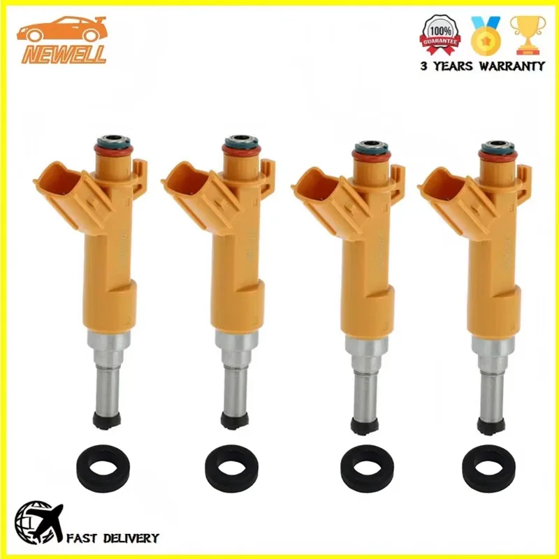 4pcs 23250-0V040 23209-39275 Fuel Injector For TOYOTA LEXUS GS300 IS300 IS350 NX200t NX300 2.0L 23209-36020 23209-0V040