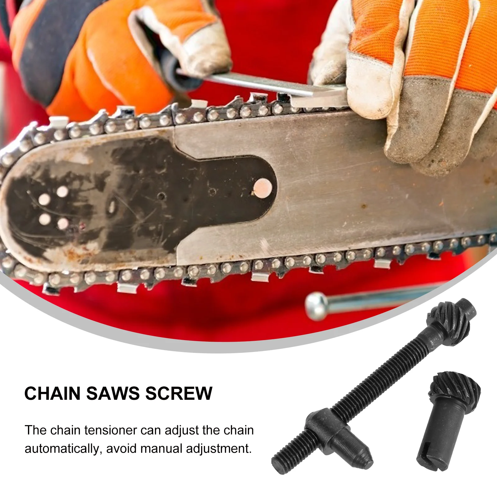 Chainsaw Adjustment Screw 4500 5200 5800 Electric Replacement Accessories Rust Prevention Automatic Chain Tensioner Oil