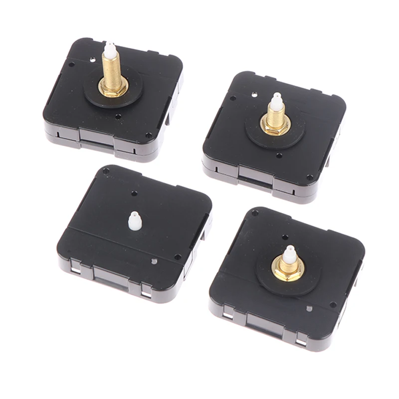 Mecanismo de quartzo Repair Parts Kit Relógio de parede Movimento, Clockwork, comprimento longo do eixo, DIY, silencioso, DIY, 1pc