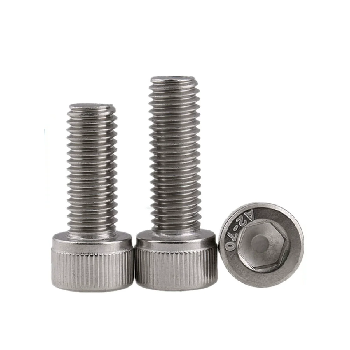 Picture 7: 200pcs M4 Screw Kit Hex Socket Head Cap Screws Nuts Assortment Kit, 304 Stainless Steel Metric Bolts for DIY, 3D Printer