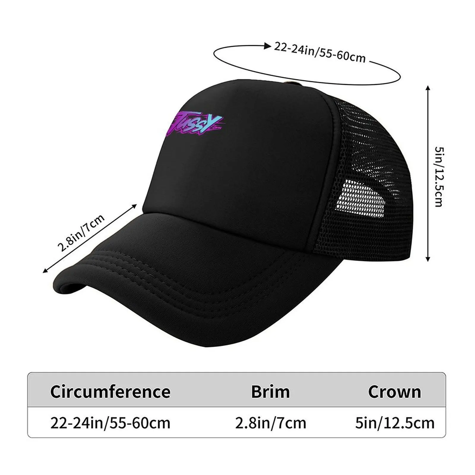 Tussy Games 2 Baseball Cap Hut Strandhüte im Angebot Geburtstag süße Damen Strandvisier Herren