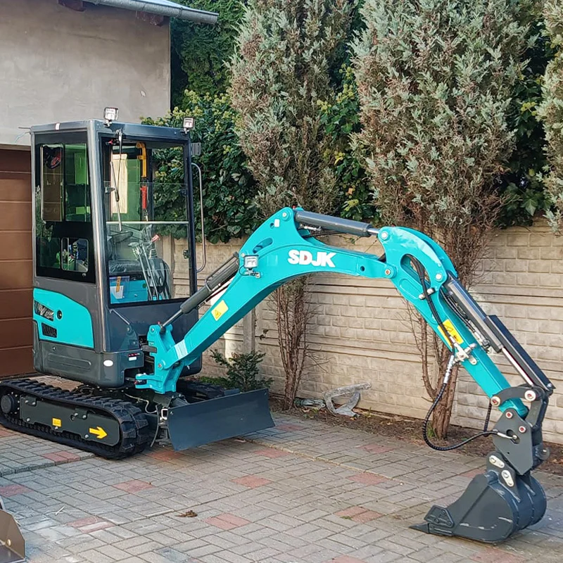 حفارة صغيرة متعددة الوظائف 1 طن 1.2 طن 2 طن نماذج متعددة متاحة حفارة صغيرة مغلقة قابلة للتخصيص