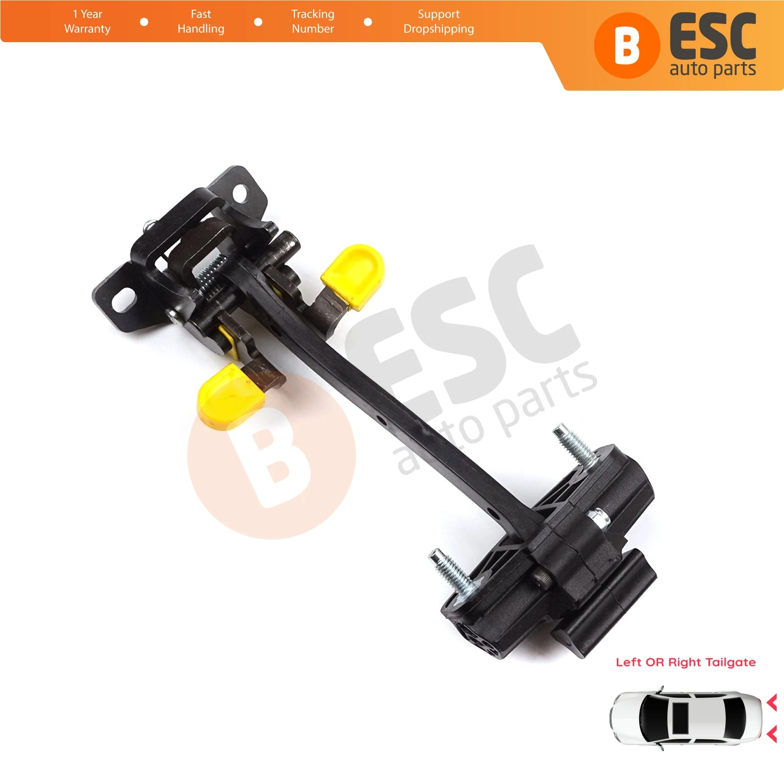 

EDP1297 Rear Trunk Door Catch Hinge Brake Stop Limiter for Fiat Doblo 263 2010-2022 Vauxhall Opel Combo D 2012-2018 51879452