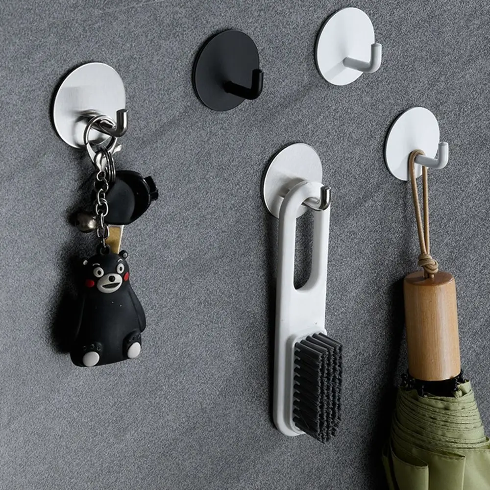 Multi-Purpose Rustproof Towel Key Umbrella Storage Hanger Wall Hook Hanger Hook Bathroom Accessories