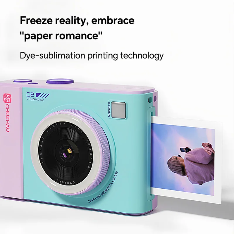 CHUZHAO D2 Hybrid Instant Camera 2.8