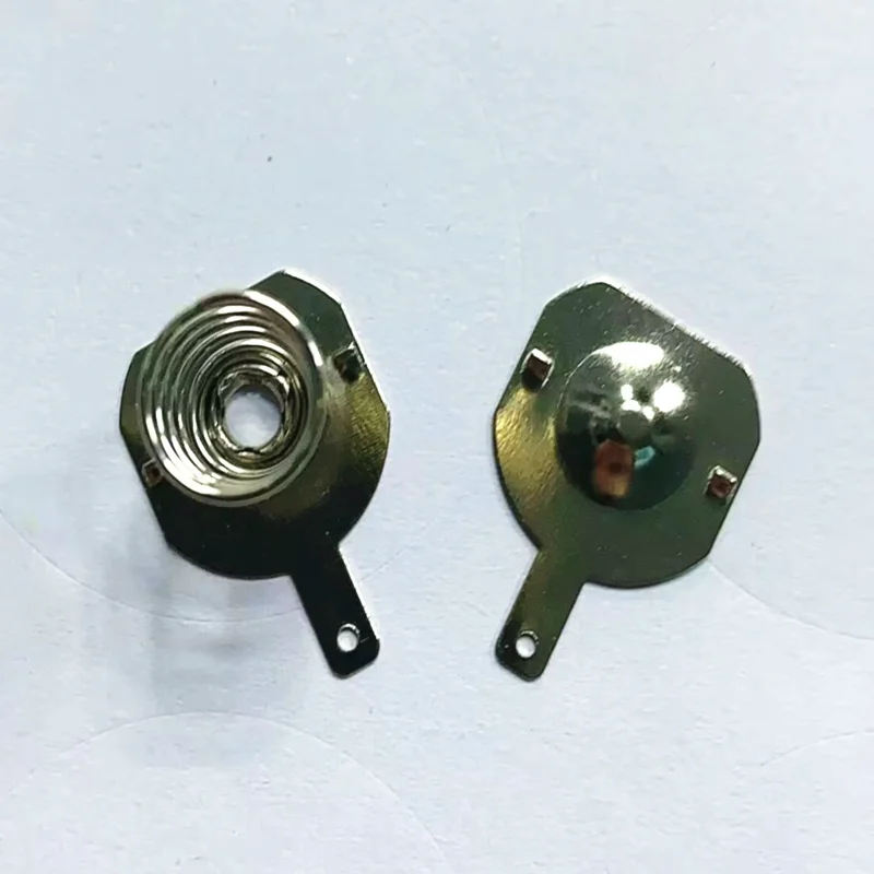50 Pairs 16x16.5mm 18650 Battery Contact Springs Positive & Negative Single Plate for Battery Management System