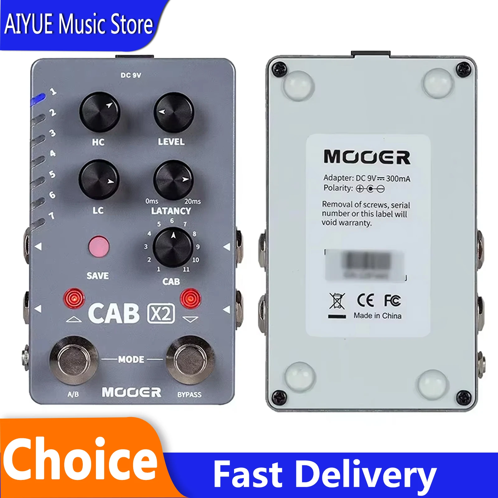 Mooer Cab X2 Guitar…