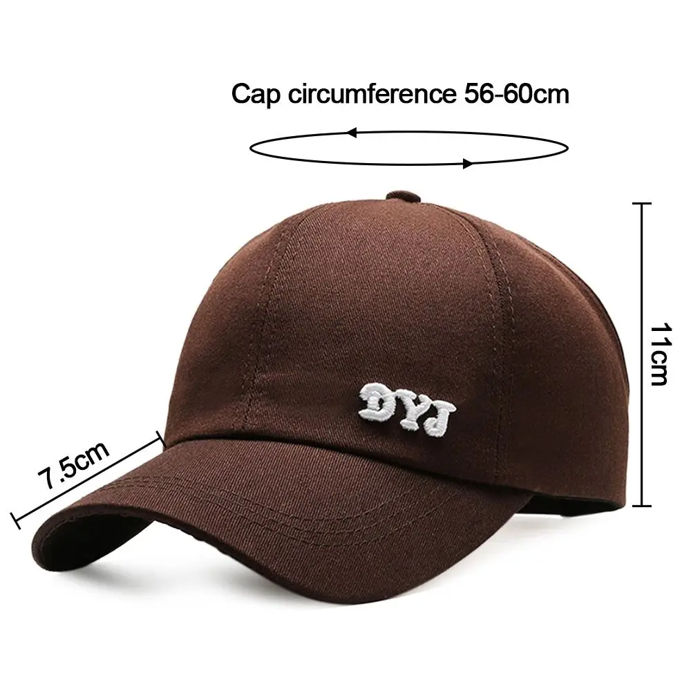 قبعة قطنية للحماية من الشمس على شكل ذيل حصان مع فتحة ذيل حصان، قبعة شمسية فارغة للفتيات #2