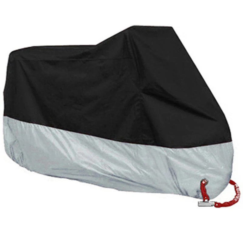 Motorhoes M L XL XXL XXXL XXXXL universele Outdoor Uv Protector Fiets Regen Stofdicht Scooter Covers waterdicht 15 kleuren