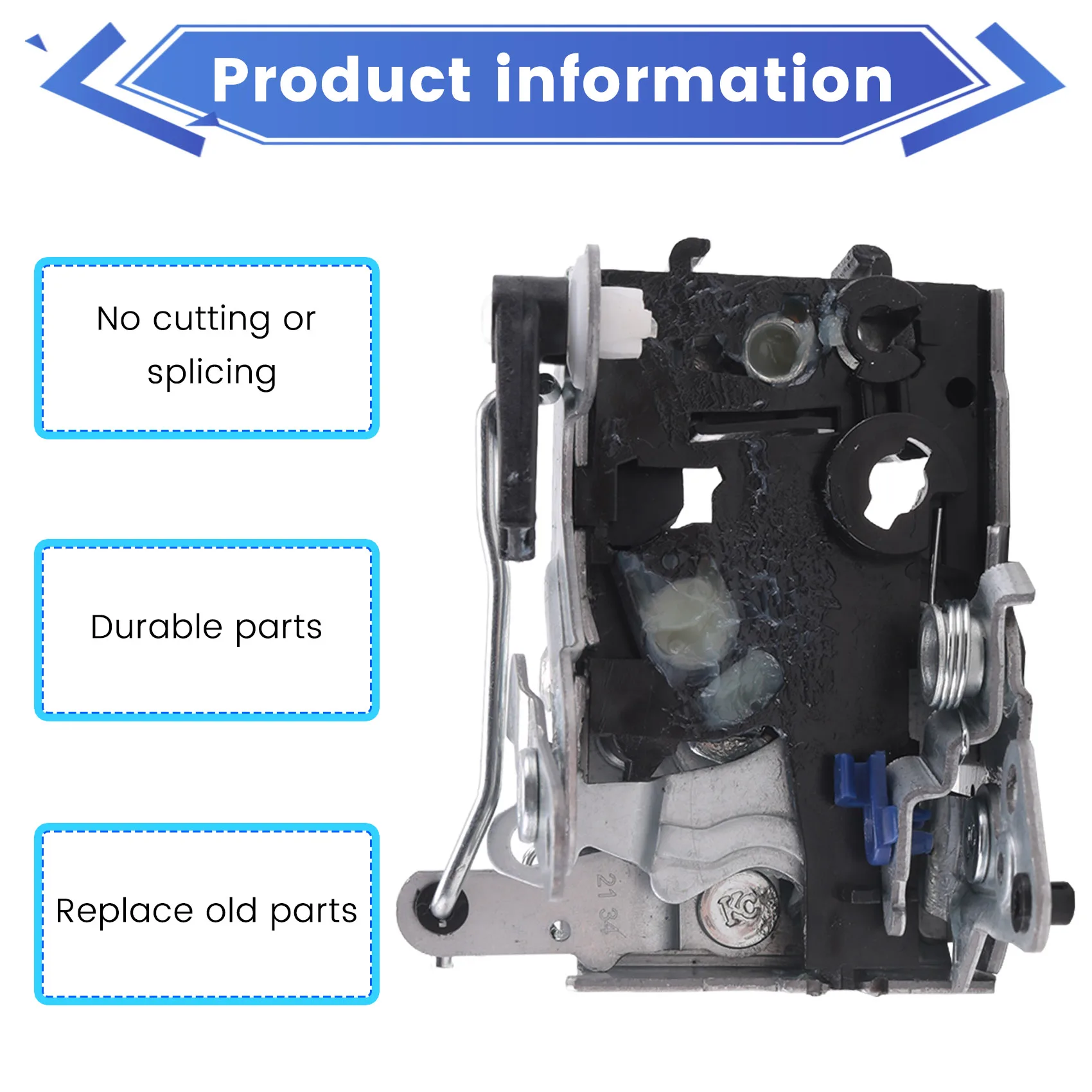 

Блок защелки передней левой двери в сборе MWC1477 FQJ500250 FQJ103170 для Land Rover Defender 90 и 100 TD5 TDI 1987-2006