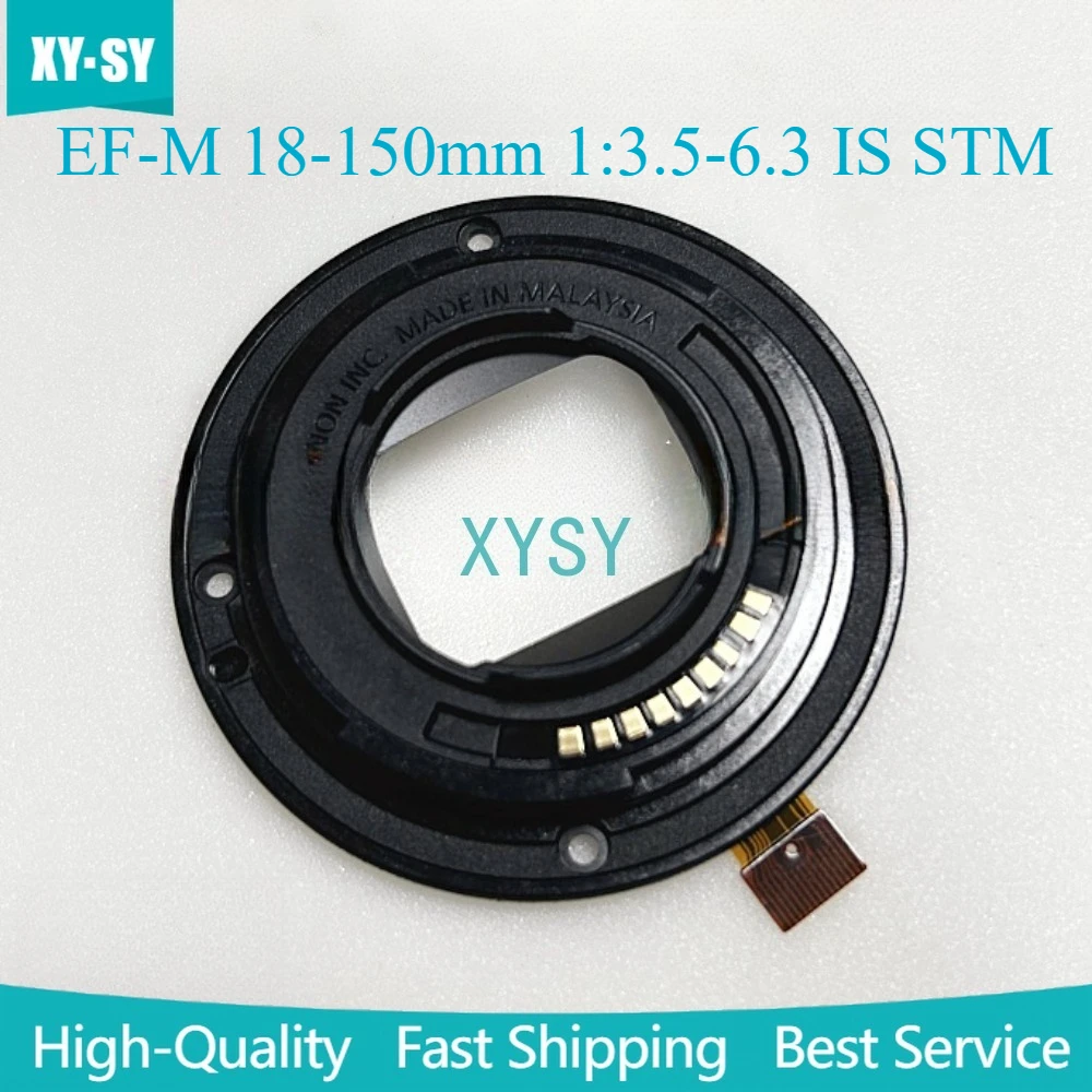 

New 18-150 mm Lens Bayonet Mount Ring with Rear Glass + Flex Cable for Canon EF-M 18-150mm 1:3.5-6.3 IS STM Camera Repair Part